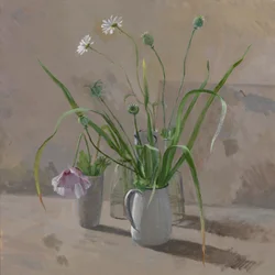 Gänseblümchen Mohnblumen